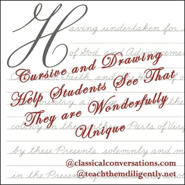 Classical Conversations Cursive Writing Homeschool Convention