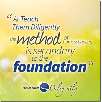 The Foundation of Homeschooling is important.
