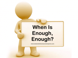 When Is Enough?