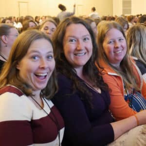 3 Homeschool Moms at the Teach Them Diligently Convention